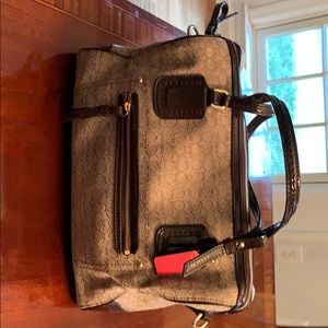 Brown Coach small handbag